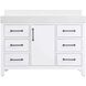 Nathan 48 X 34 inch White Bathroom Vanity Cabinet in Included