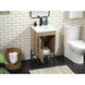Eugene 19 X 18 X 33.5 inch Natural Oak Vanity Sink Set