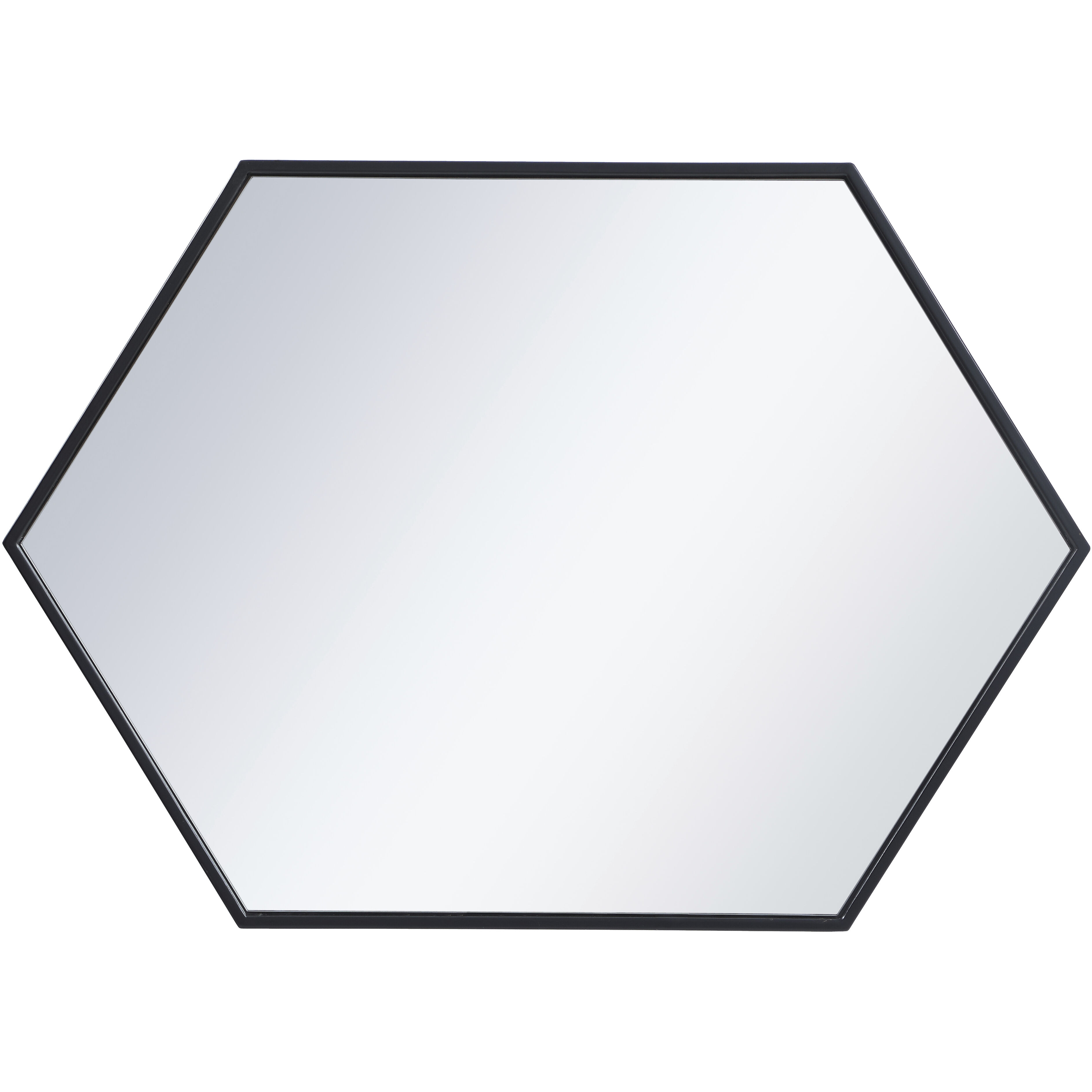 Eternity 34 X 24 inch Black Wall Mirror