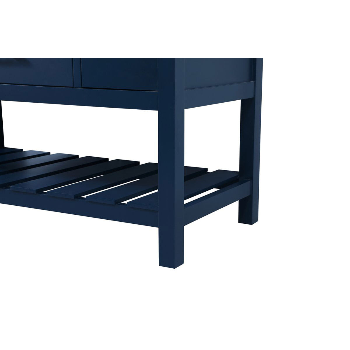 Clement 48 X 22 X 34.13 inch Blue Bathroom Vanity Cabinet