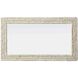Marlowe 42 X 24 inch Linen White Mirror