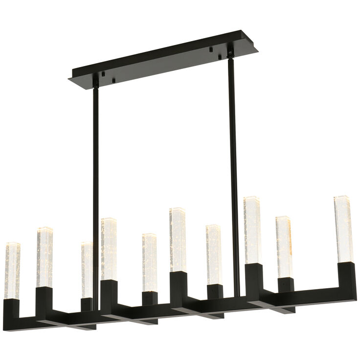 Noemi 10 Light 12 inch Black Pendant Ceiling Light