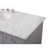 Clarence 48 X 22 X 35 inch Grey Vanity Sink Set