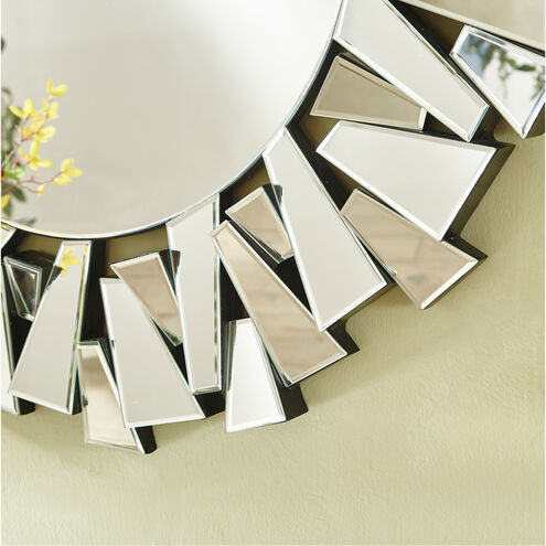 Sparkle 32 X 32 inch Clear Wall Mirror Home Decor 