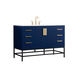 Eugene 48 X 22 X 34 inch Blue Vanity Sink Set