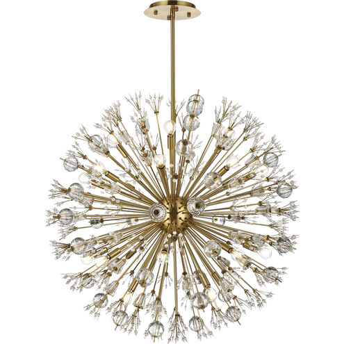 Vera 24 Light 38 inch Gold Pendant Ceiling Light