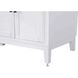 Virginia 72 X 35 inch White Bathroom Vanity Cabinet