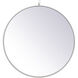 Eternity 28 X 28 inch White Wall Mirror