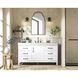 Nathan 60 X 34 inch White Bathroom Vanity Cabinet
