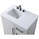 Millie 32 X 35 inch Grey Bathroom Vanity Cabinet
