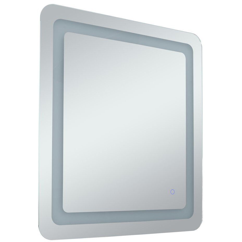 Genesis 30 X 24 inch Glossy White LED Mirror