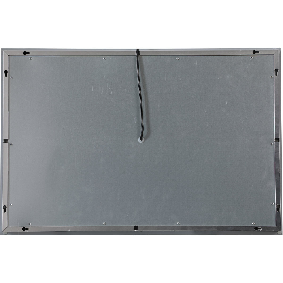 Helios 30 X 20 inch Silver Lighted Wall Mirror