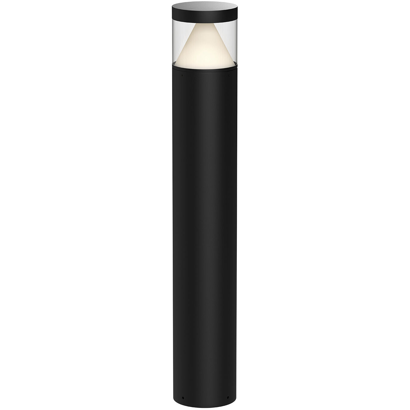 Hanover 120-277V 24.00 watt Black Exterior Bollard