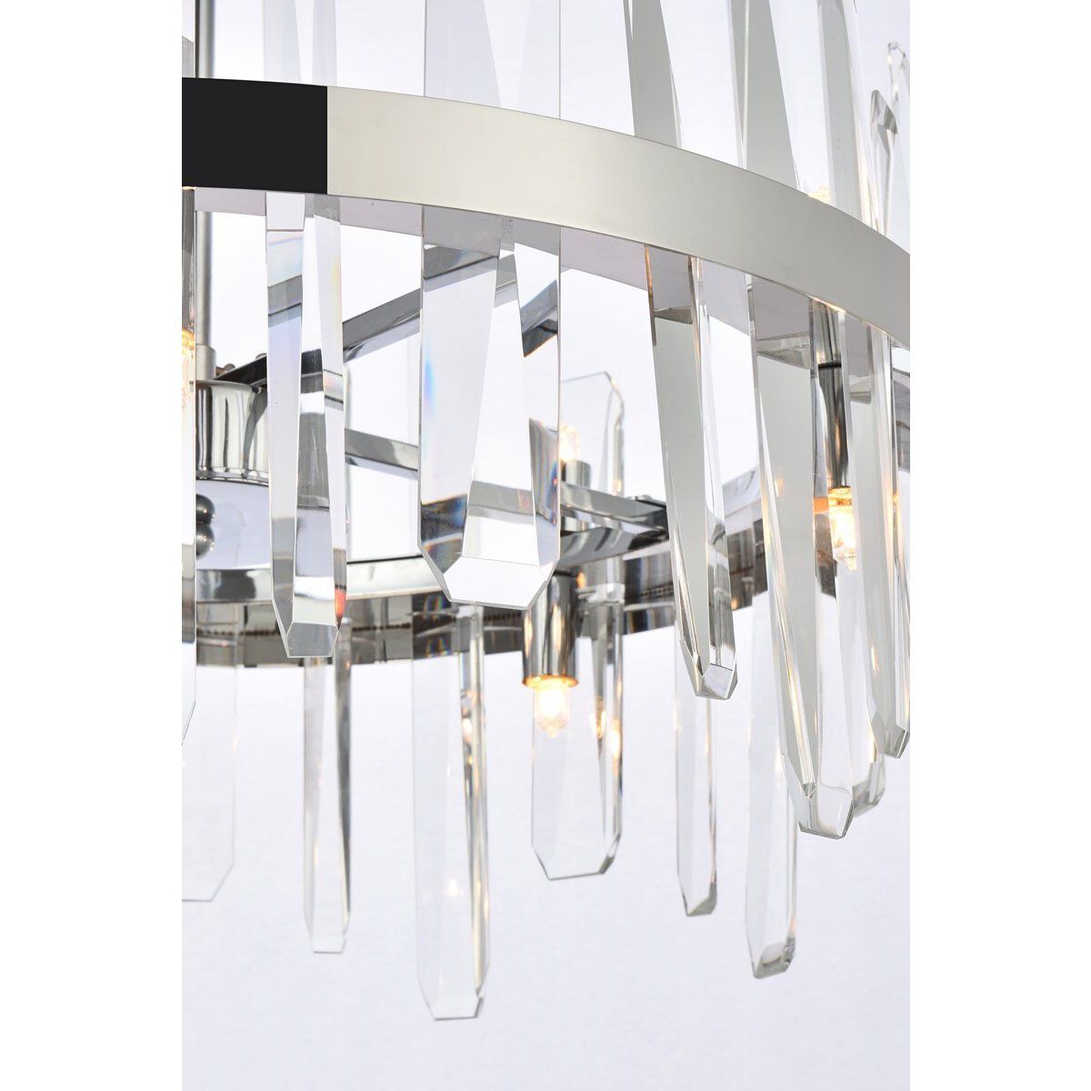 Serena 10 Light 20 inch Chrome Pendant Ceiling Light