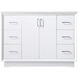 Hayes 48 X 22 X 35 inch White Vanity Sink Set