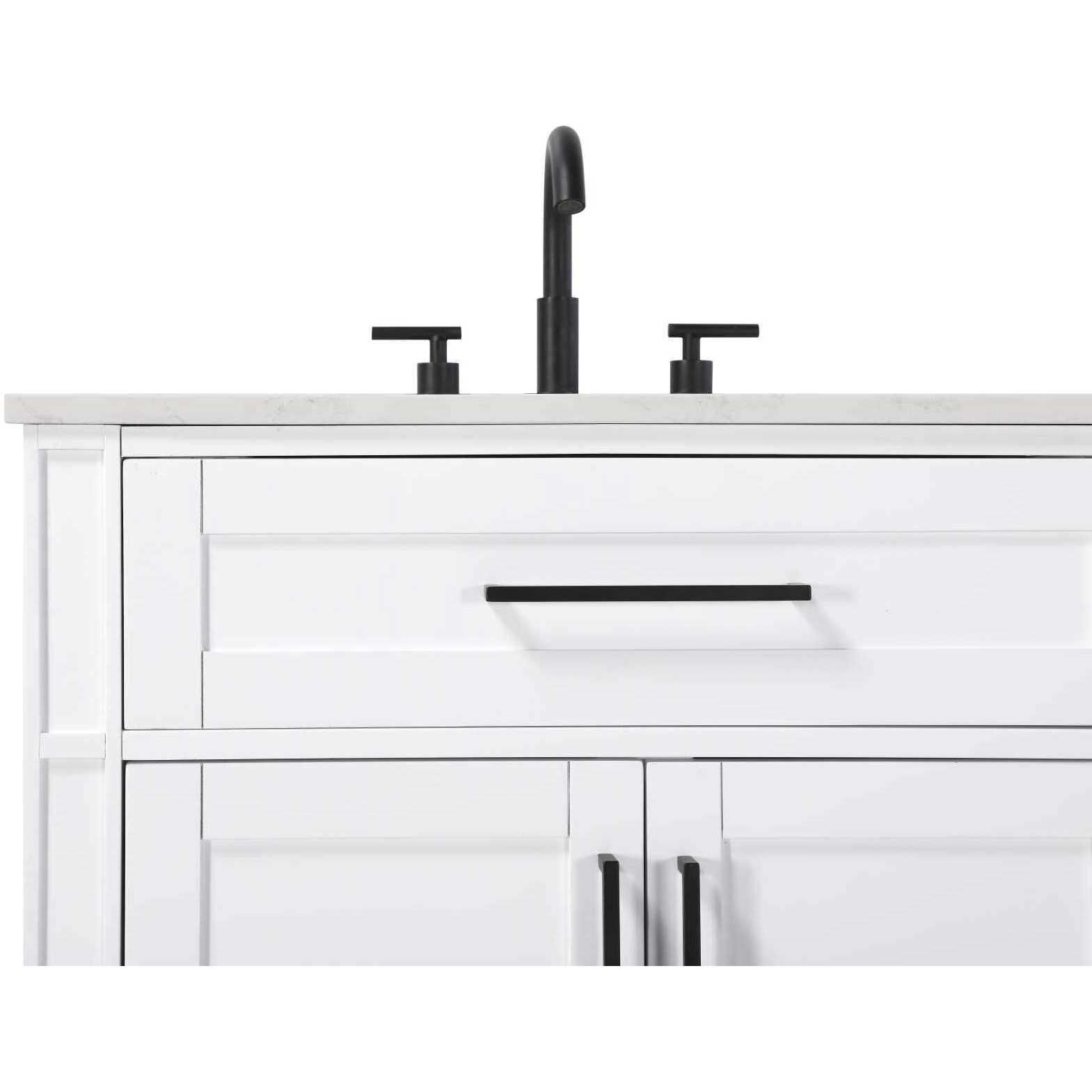 Virginia 72 X 35 inch White Bathroom Vanity Cabinet