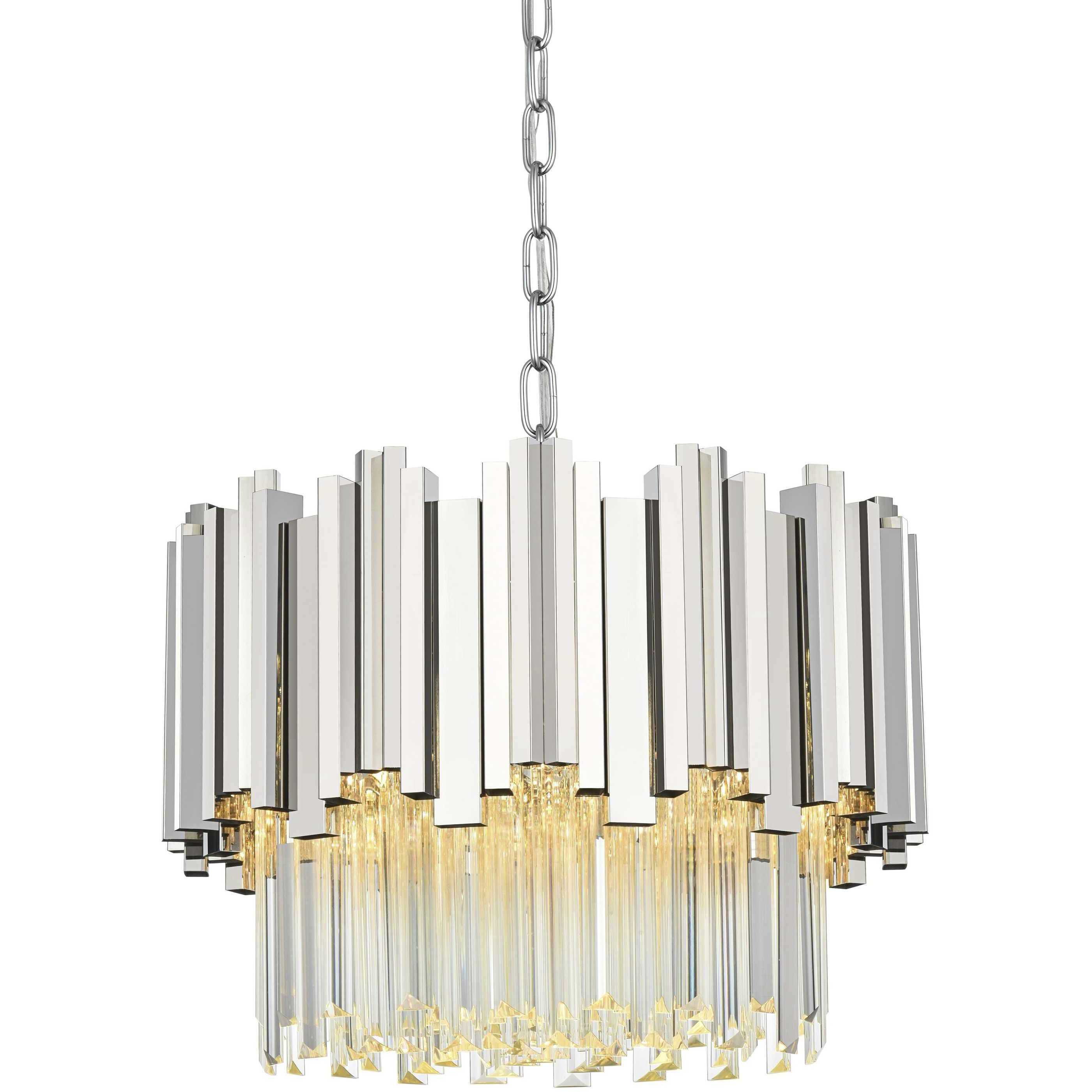 Willow 4 Light 16 inch Chrome Chandelier Ceiling Light