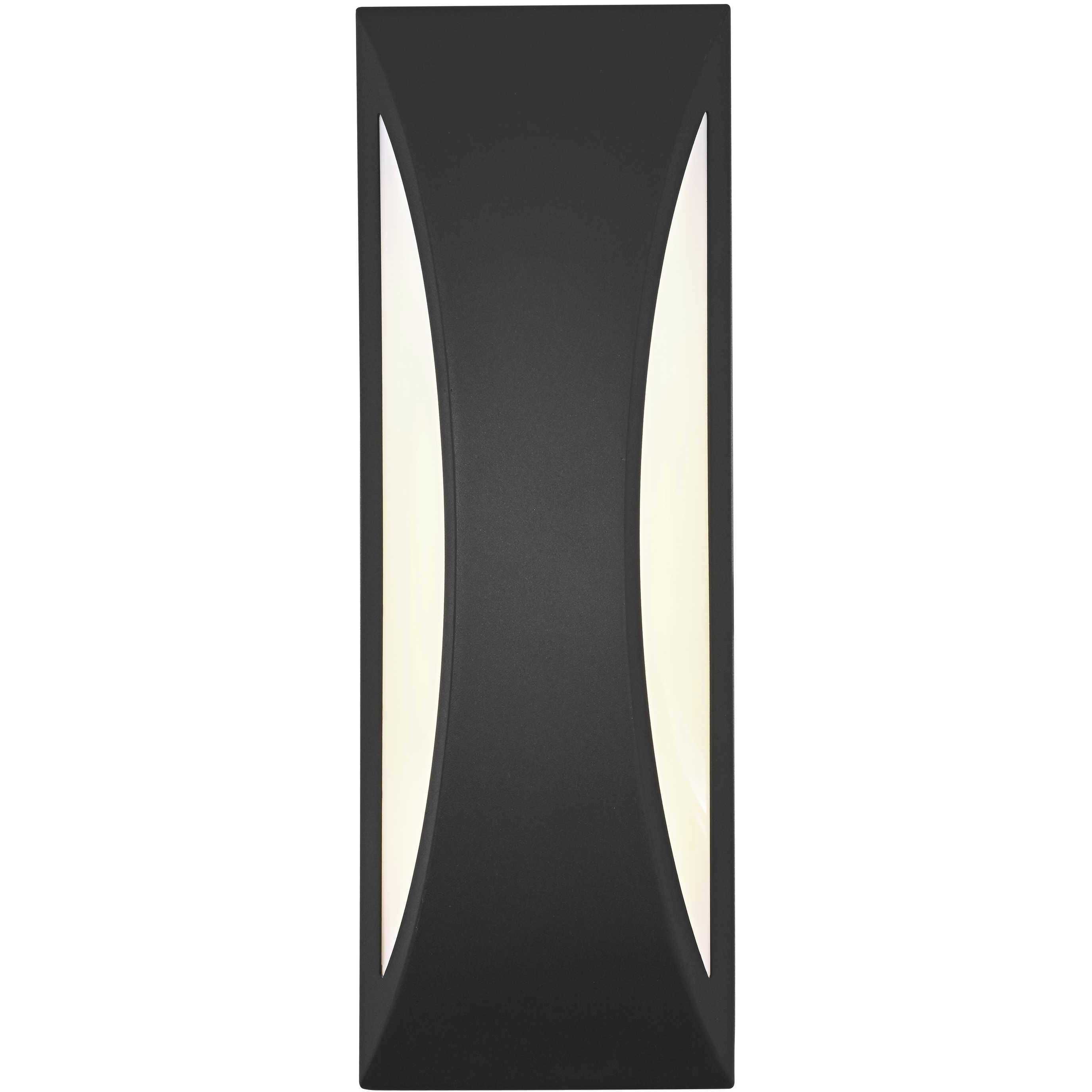 Zayn 1 Light 14 inch Black Outdoor Wall Sconce