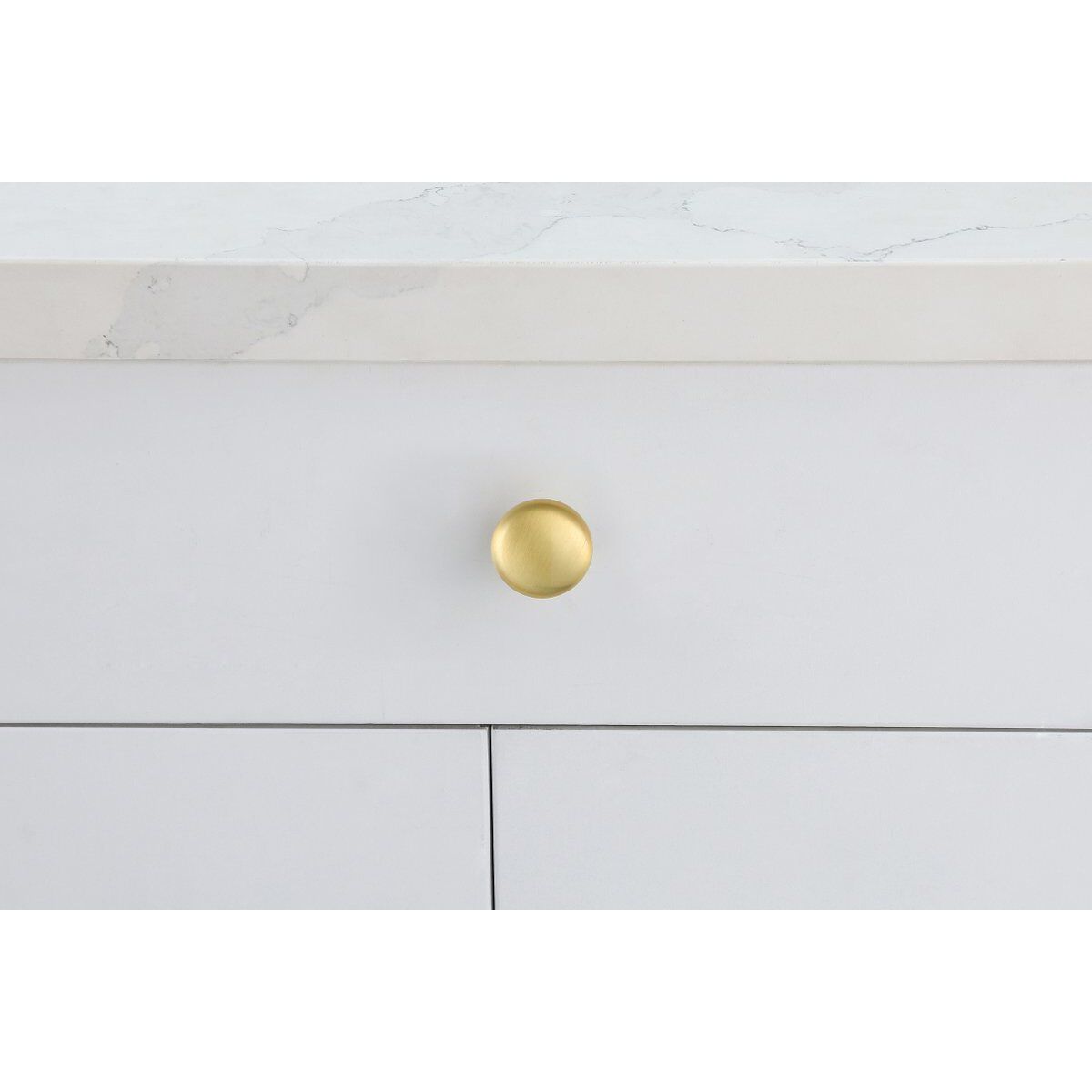 Cadon Brushed Gold Hardware Cabinet Knob, Set of 10