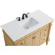 Lexington 42 X 21.5 X 35 inch Antique Beige Vanity Sink Set