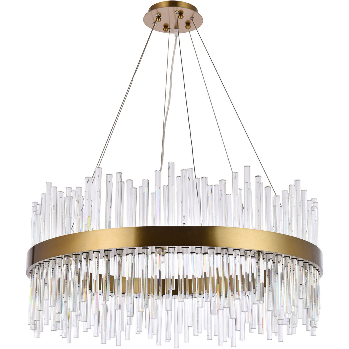 Dallas 18 Light 32 inch Gold Chandelier Ceiling Light 