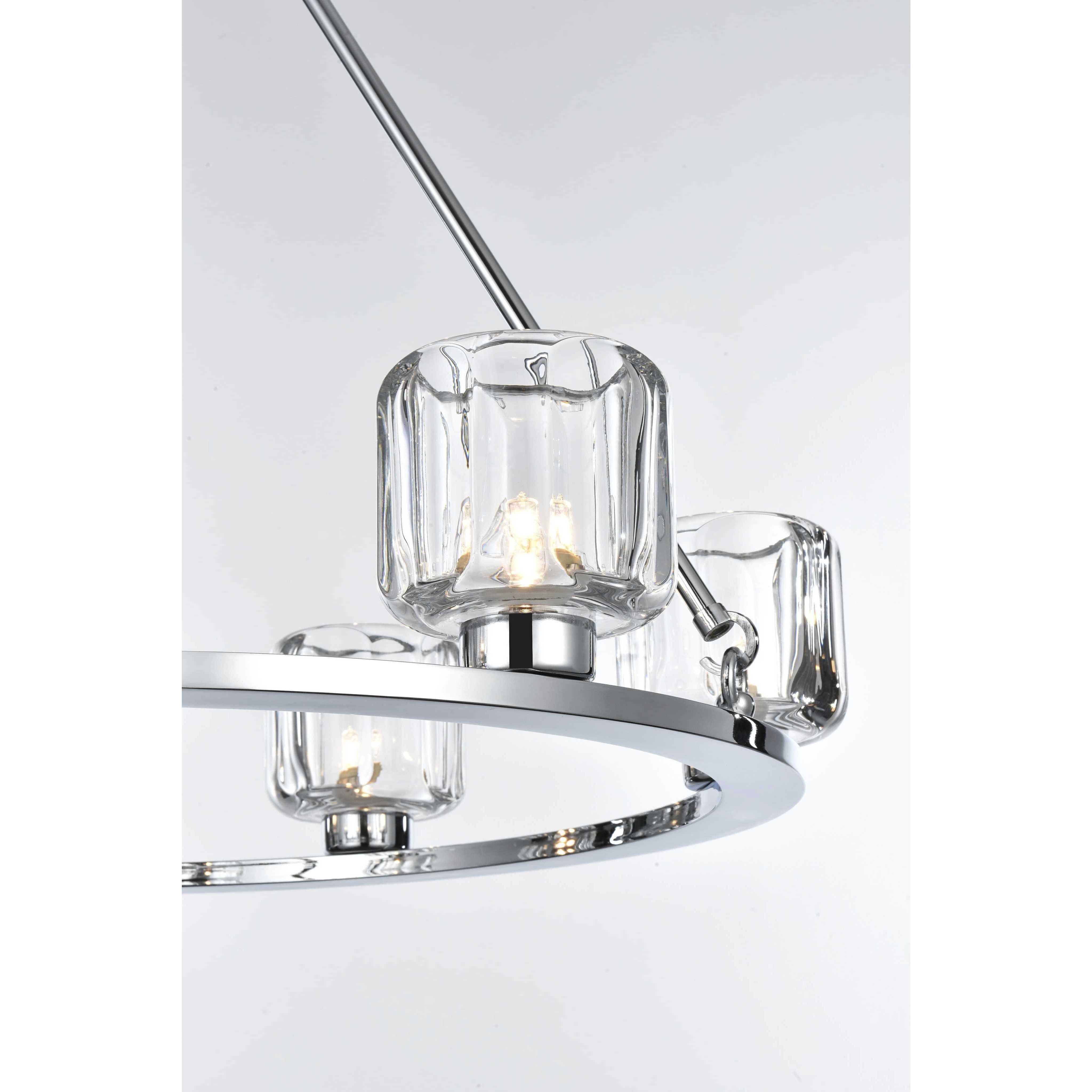 Cadence 6 Light 26 inch Chrome Chandelier Ceiling Light