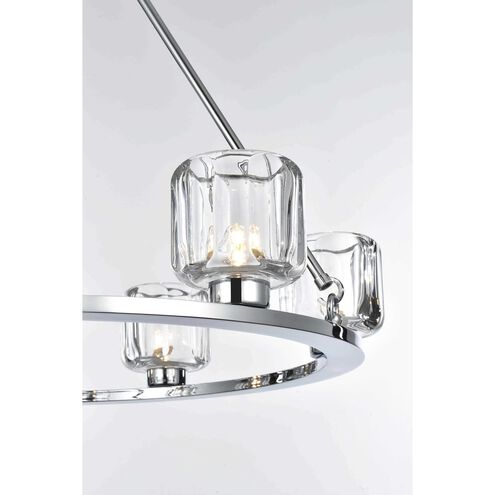 Cadence 6 Light 26 inch Chrome Chandelier Ceiling Light