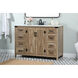 Grant 48 X 19 X 34 inch Natural Oak Vanity Sink Set in Not Included