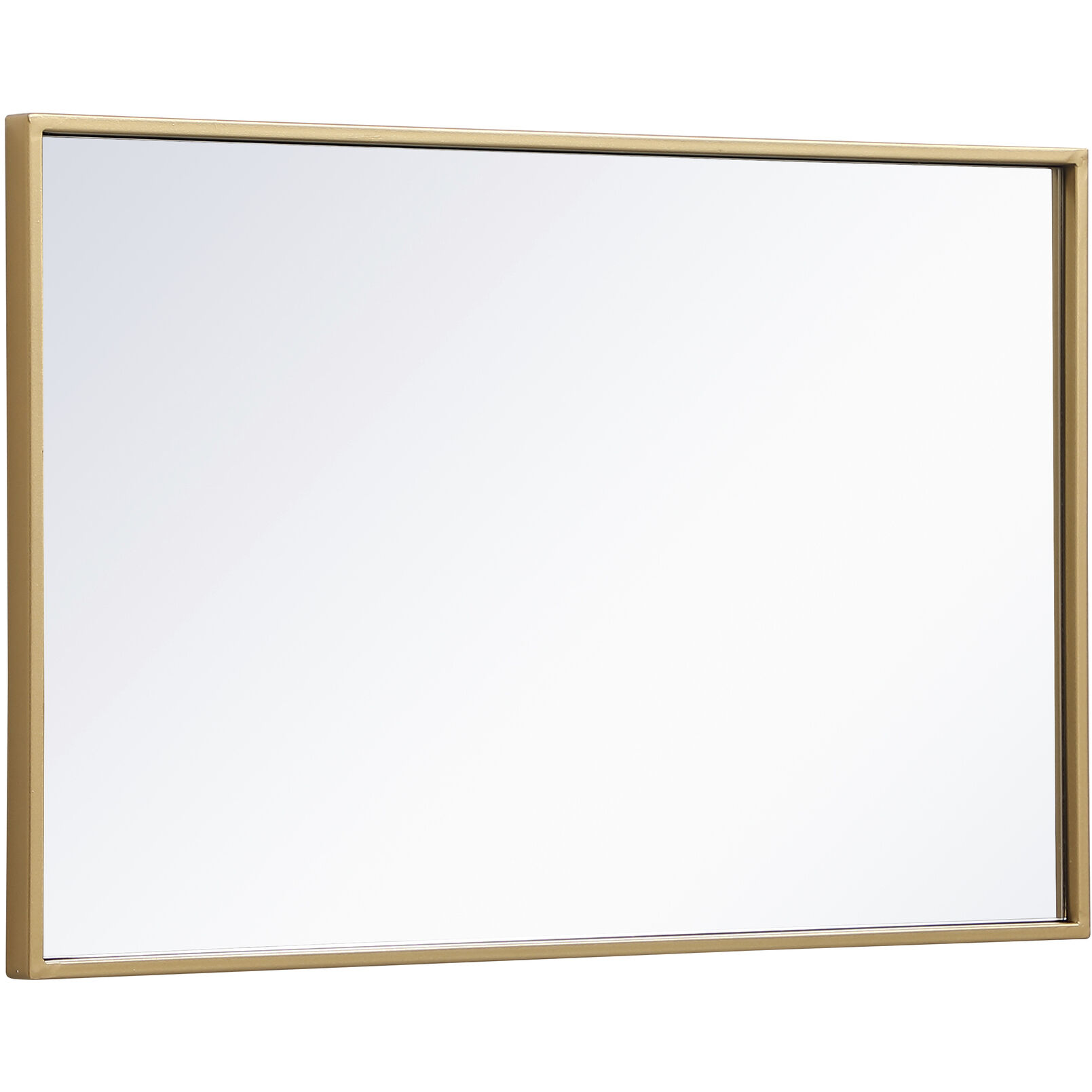 Monet 28 X 28 inch Brass Wall Mirror