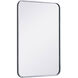 Evermore 30 X 20 inch Silver Mirror