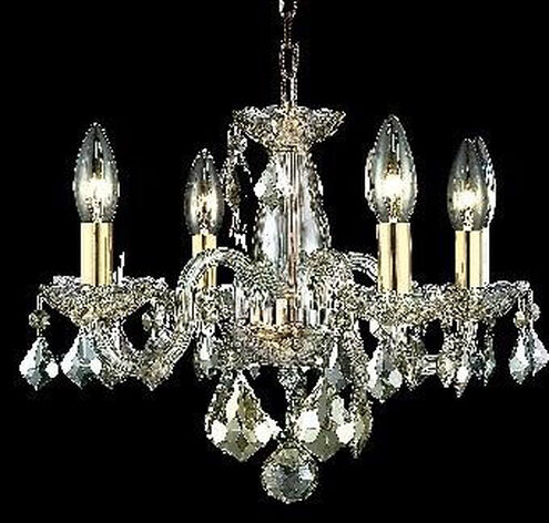Rococo 4 Light 15 inch Golden Shadow Dining Chandelier Ceiling Light
