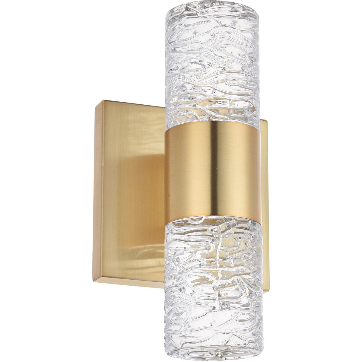 Vega LED 5 inch Gold Wall Sconce Wall Light 