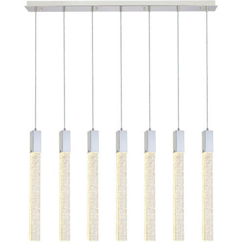 Weston 7 Light 42 inch Chrome Pendant Ceiling Light