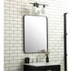 Evermore 32 X 24 inch Black Mirror