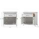 Adian White Bathroom Storage Cabinet