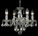Rococo 4 Light 15 inch Golden Teak Dining Chandelier Ceiling Light
