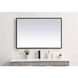 Pier 30 X 27 inch Black LED Mirror