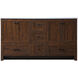 Soma 60 X 19 X 34 inch Expresso Vanity Sink Set