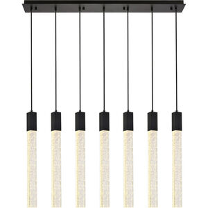 Weston 7 Light 42 inch Black Pendant Ceiling Light