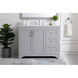 Moore 42 X 22 X 34 inch Grey Vanity Sink Set