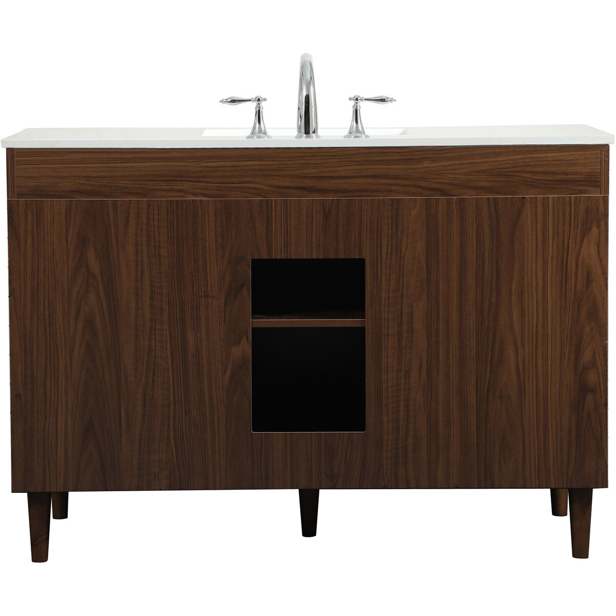 Baldwin 48 X 22 X 34 inch Walnut Vanity Sink Set