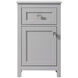 Adian Grey Bathroom Storage Cabinet