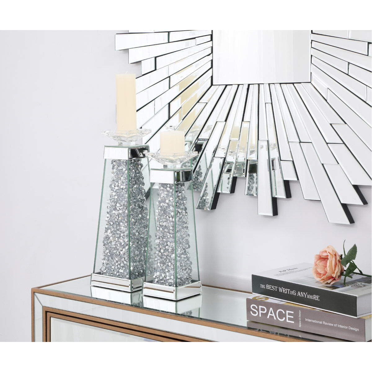 Sparkle 14 X 4.7 inch Candleholder