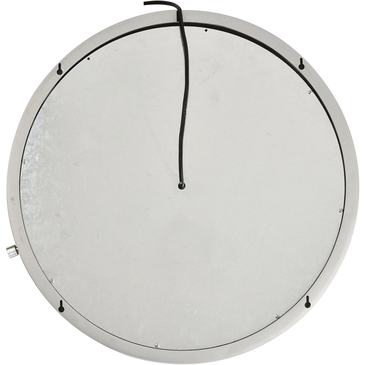 Hollywood 27.5 X 27.5 inch Silver Lighted Wall Mirror