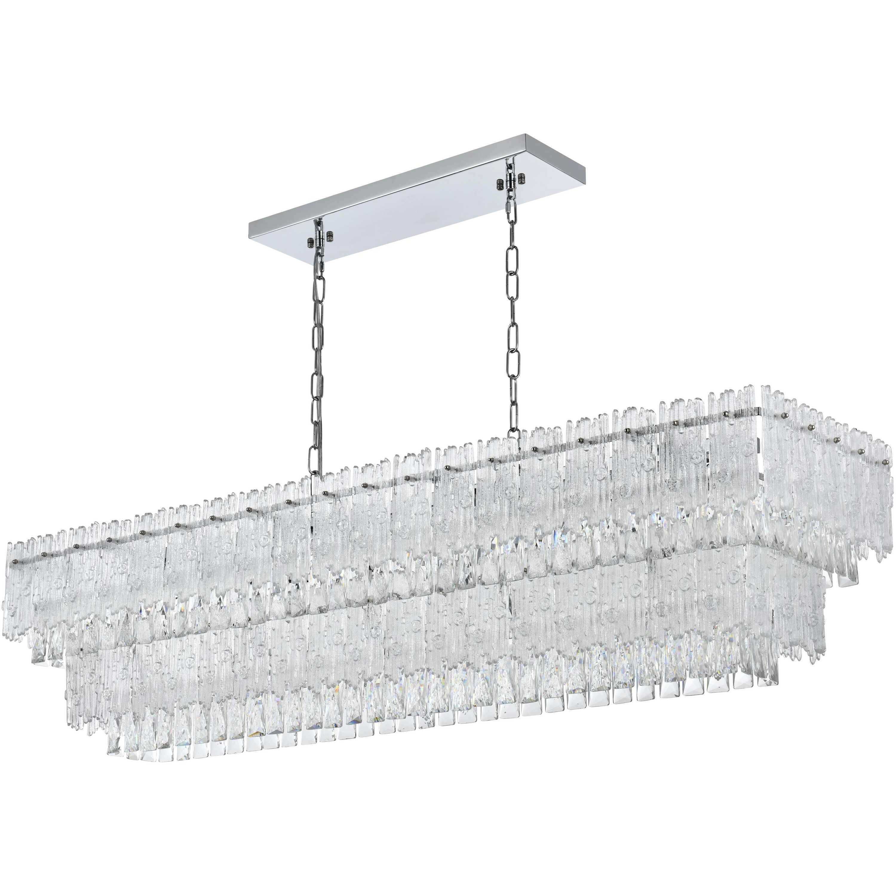 Emilia 8 Light 14 inch Chrome Chandelier Ceiling Light