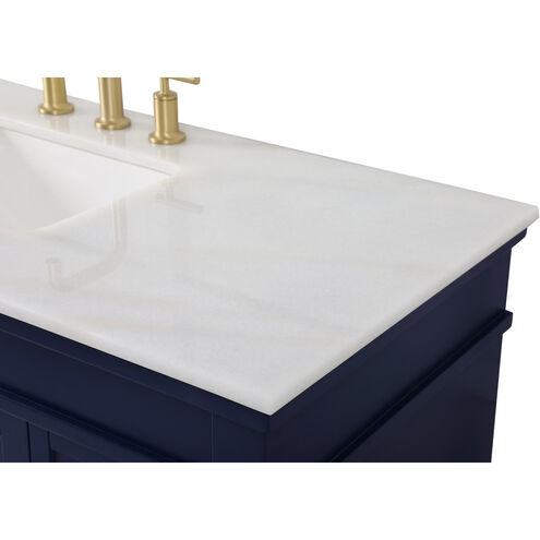 Lexington 48 X 22 X 35 inch Blue Vanity Sink Set