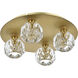 Graham 4 Light 14 inch Gold Flush Mount Ceiling Light