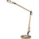 Illumen 35 inch 10.00 watt Champagne Gold LED Desk Lamp Portable Light, with USB Port