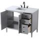 Blakely 42 X 34 inch Grey Bathroom Vanity Cabinet