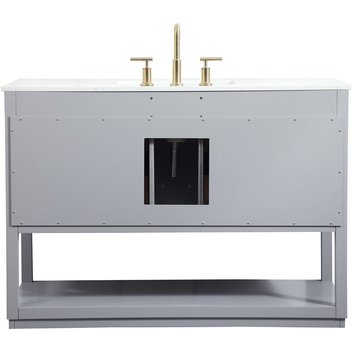 Larkin 48 X 22 X 34 inch Grey Vanity Sink Set